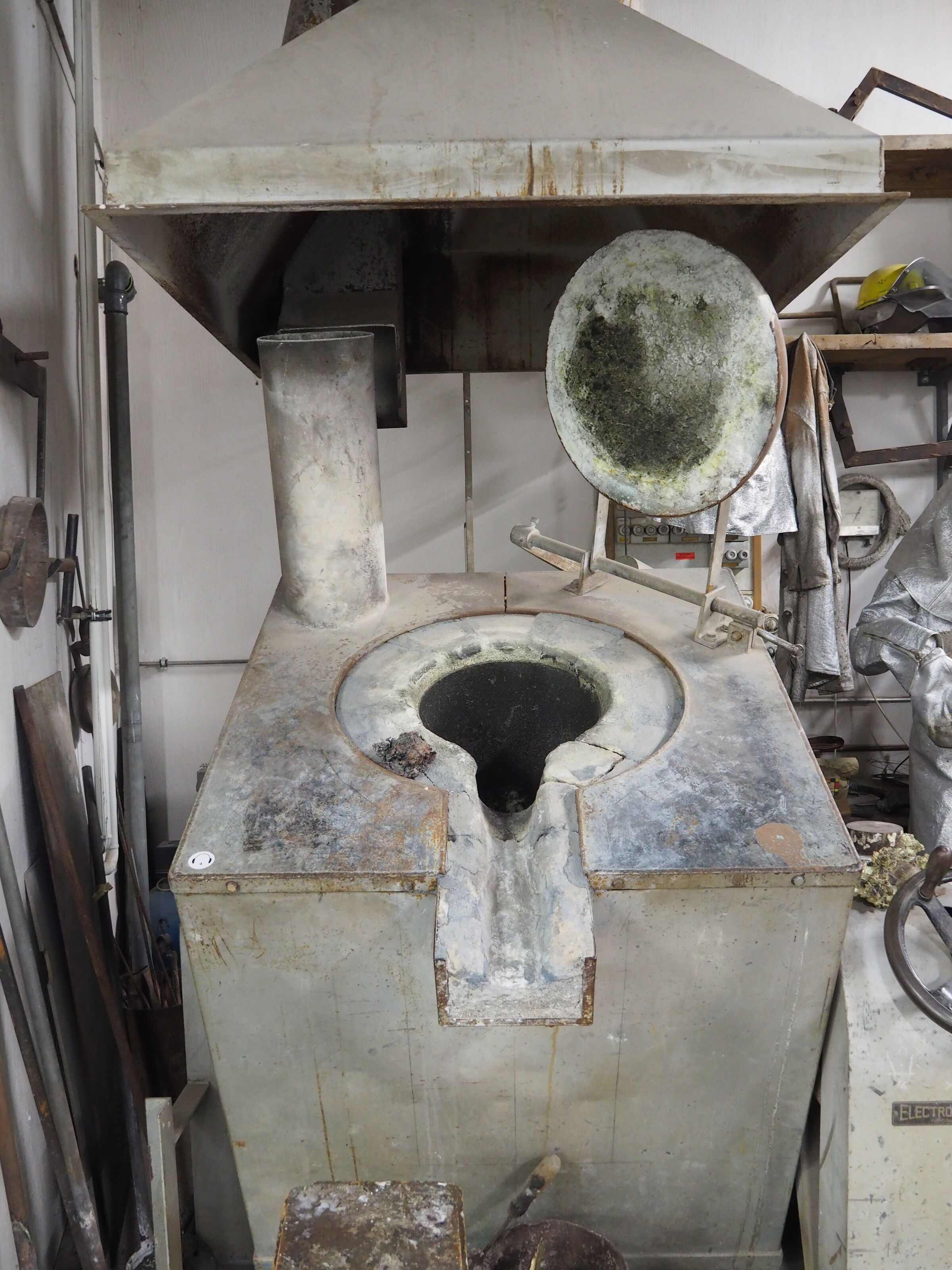 Gussofen im Rehmann-Museum