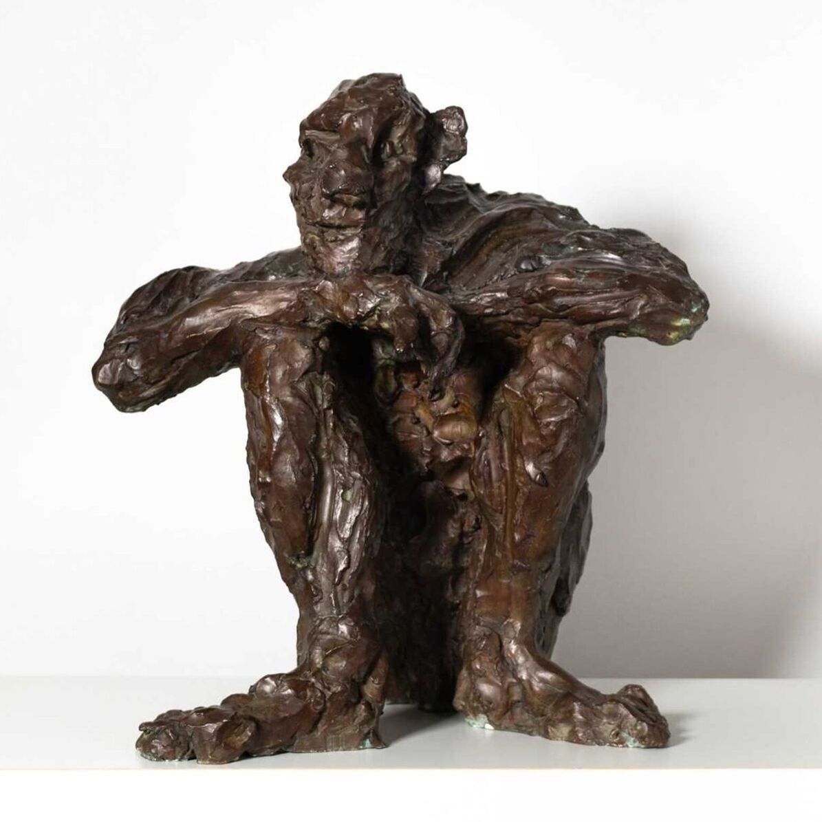 Rainer Fetting, Old Man Sitting Sauna, 1989, Courtesy Galerie Thomas Fuchs Galerie, Stuttgart Rainer Fetting, Old Man Sitting Sauna, 1989, Courtesy Galerie Thomas Fuchs Galerie, Stuttgart