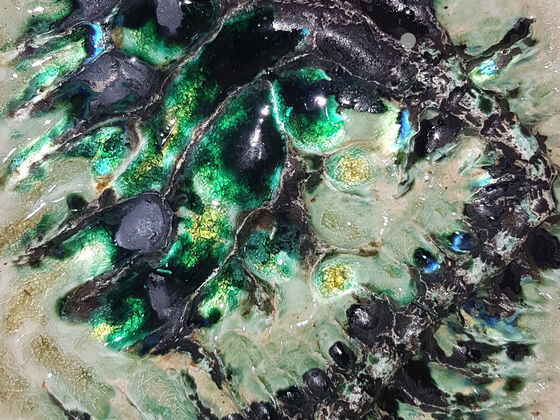 Pauline Marx, Crinoide, 2026, Keramik glasiert. Foto: Pauline Marx